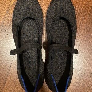 Rothy's Women's Animal Print Mary Jane Flats